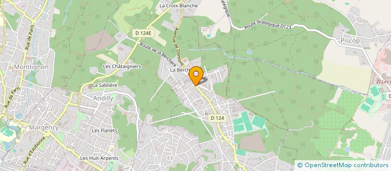 localisation de l'entreprise SOGEMAT à MONTMORENCY