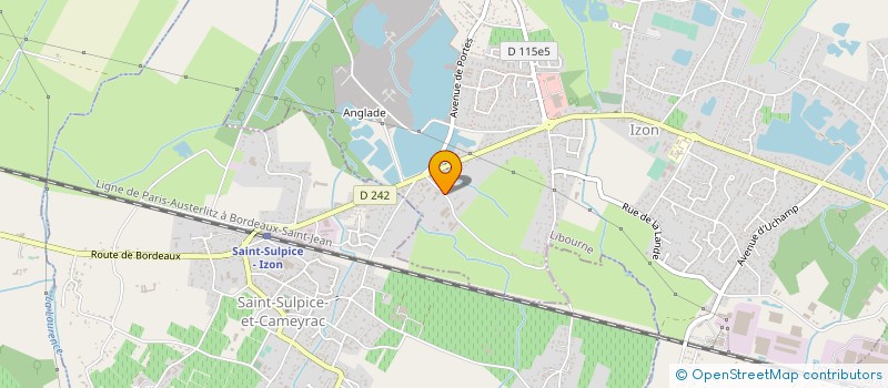 localisation de l'entreprise SOGEMEC à IZON