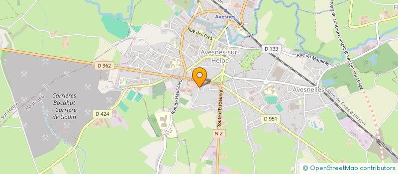 localisation de l'entreprise SOGEMEDIA à AVESNELLES
