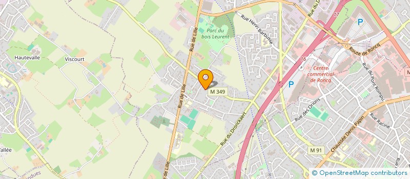 localisation de l'entreprise SOGEMEF à RONCQ
