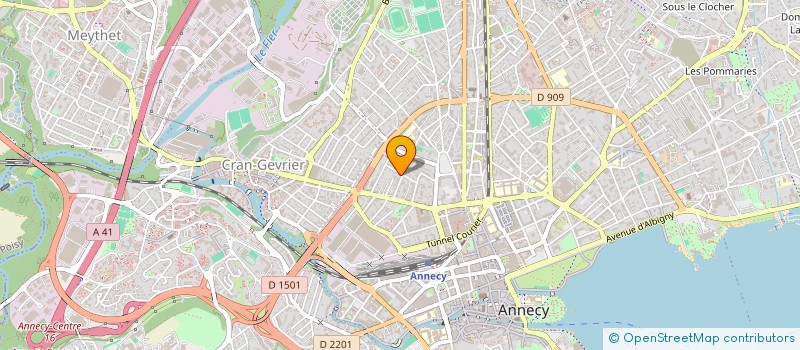 localisation de l'entreprise SOGEMI à ANNECY