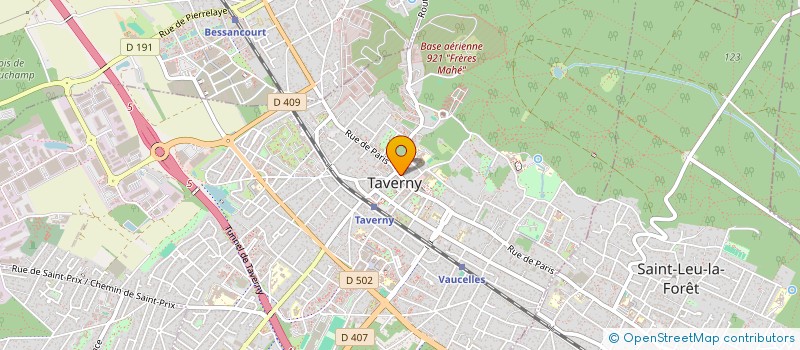 localisation de l'entreprise SOGEMIO à TAVERNY