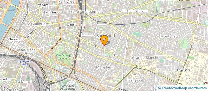 localisation de l'entreprise SOGEMO à LYON