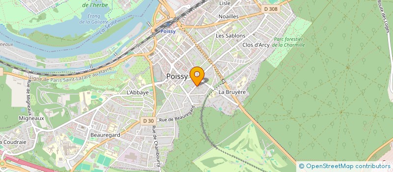 localisation de l'entreprise SOGEMO EUROP  POISSY