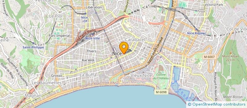 localisation de l'entreprise SOGEMUCO à NICE