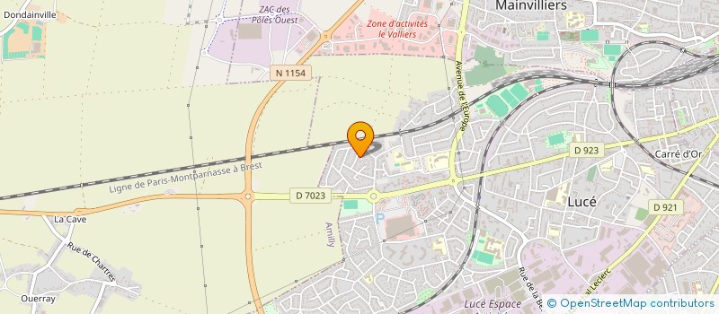 localisation de l'entreprise SOGENCO FRANCE à LUCE