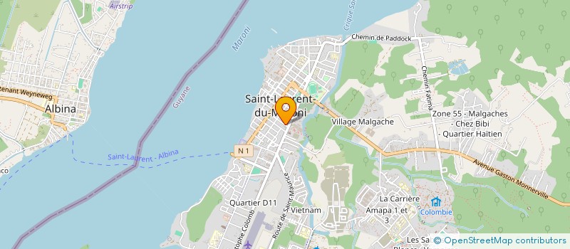 localisation de l'entreprise SOGENET à COLOMBES