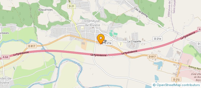 localisation de l'entreprise SOGENOL  SAINT-MEDARD