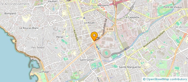 localisation de l'entreprise SOGEP à MARSEILLE