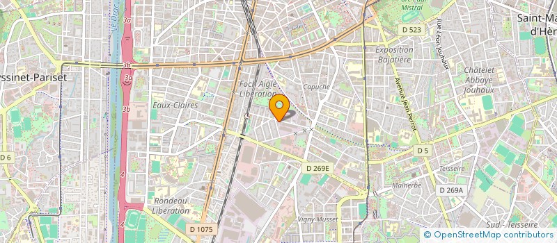 localisation de l'entreprise SOGEPA à GRENOBLE