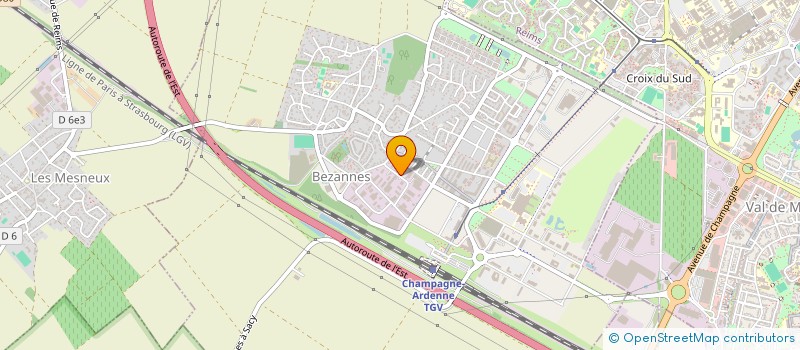 localisation de l'entreprise SOGEPA à BEZANNES