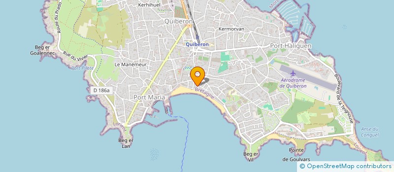 localisation de l'entreprise SOGEPA INVESTISSEMENT à QUIBERON