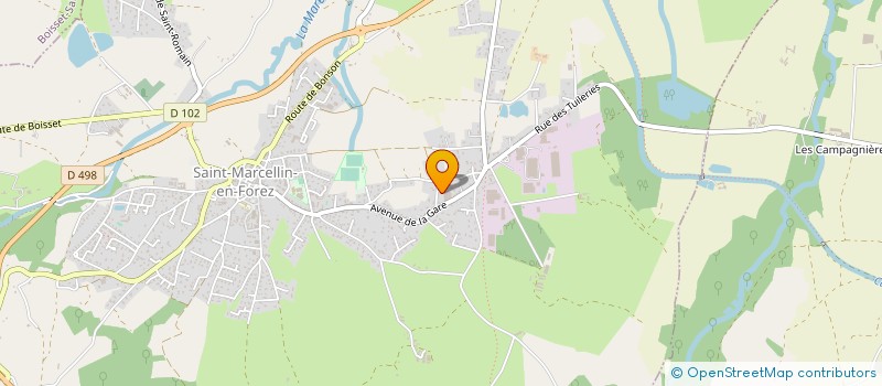 localisation de l'entreprise SOGEPABE à SAINT-MARCELLIN-EN-FOREZ
