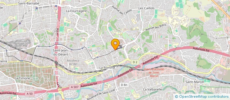 localisation de l'entreprise SOGEPAIE  MARSEILLE