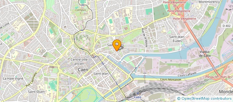 localisation de l'entreprise SOGEPARA à CAEN