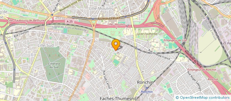 localisation de l'entreprise SOGEPAYE  ANZIN