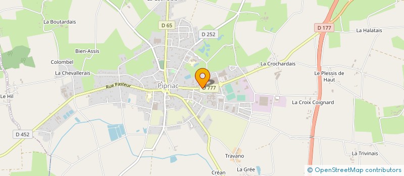 localisation de l'entreprise SOGEPIM  PIPRIAC