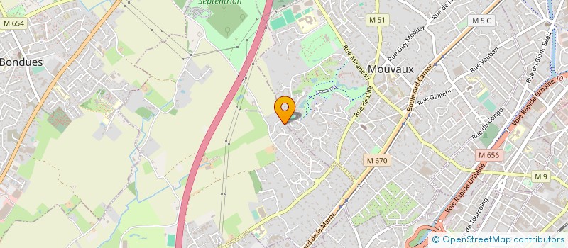 localisation de l'entreprise SOGEPIME à MARCQ-EN-BARŒUL