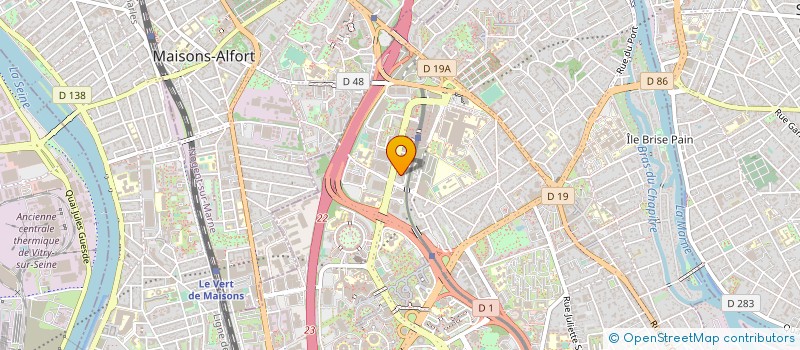 localisation de l'entreprise SOGEPRAL DISTRIBUTION à CRETEIL