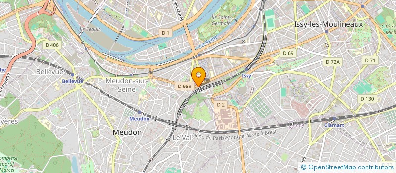 localisation de l'entreprise SOGEPREST à ISSY-LES-MOULINEAUX