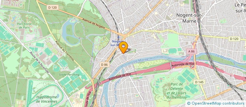 localisation de l'entreprise SOGEPRO  NOGENT-SUR-MARNE