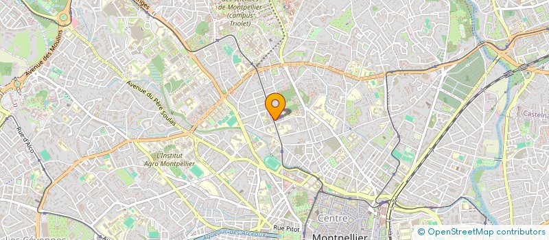 localisation de l'entreprise SOGEPROBAT à MONTPELLIER