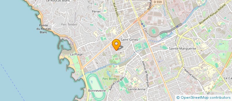 localisation de l'entreprise SOGEPUB à MARSEILLE