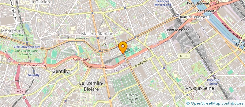 localisation de l'entreprise SOGER  PARIS