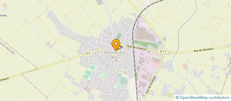 localisation de l'entreprise SOGER à NEUVILLE-AUX-BOIS