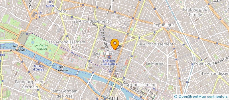 localisation de l'entreprise SOGERA à PARIS