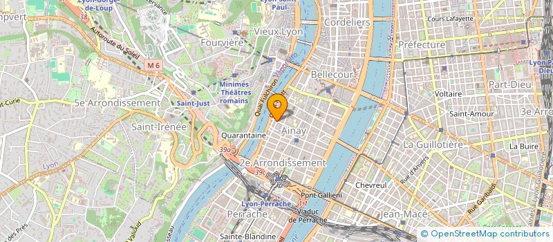 localisation de l'entreprise SOGERALP à LYON