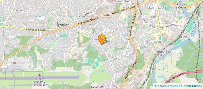 localisation de l'entreprise SOGERE DIFFUSION EXPORT à ANGLET