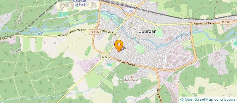localisation de l'entreprise SOGERE S.A.S.U. à DOURDAN