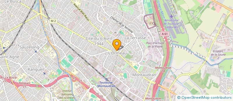 localisation de l'entreprise SOGERIM FONCIER à TOULOUSE