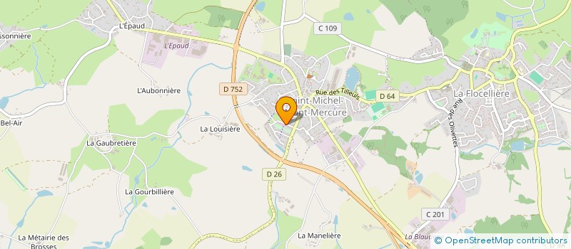 localisation de l'entreprise SOGERO à SEVREMONT