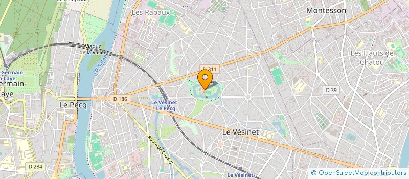 localisation de l'entreprise SOGERY  LE VESINET