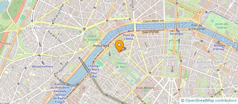 localisation de l'entreprise SOGERY EXPANSION à PARIS
