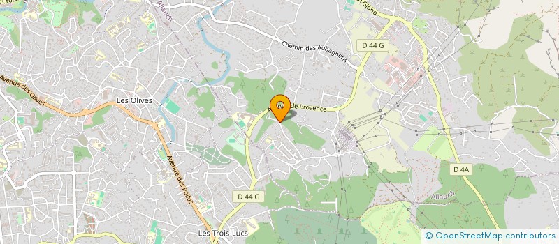 localisation de l'entreprise SOGERYM  ALLAUCH