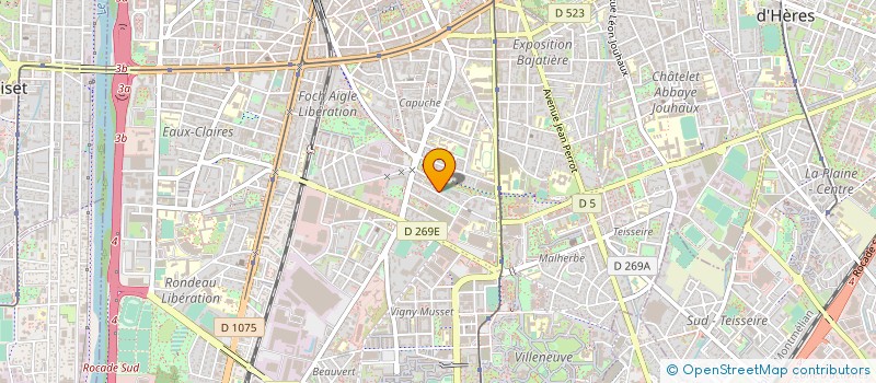 localisation de l'entreprise SOGESCI à GRENOBLE