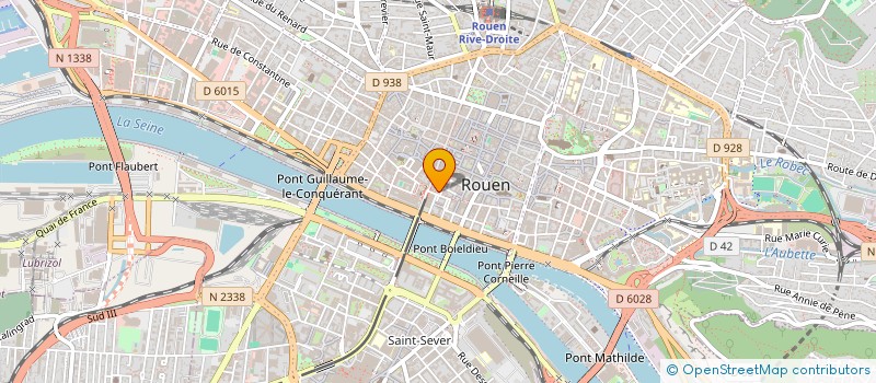 localisation de l'entreprise SOGESCO à ROUEN