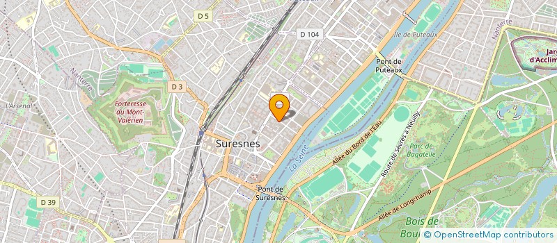 localisation de l'entreprise SOGESPIMAL à SURESNES