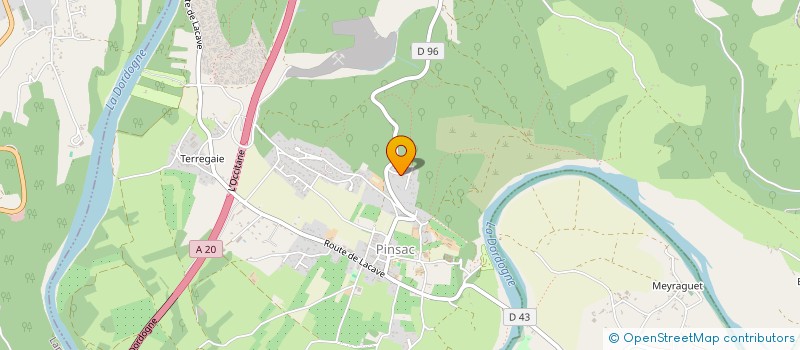 localisation de l'entreprise SOGESTA  SOUILLAC