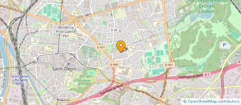 localisation de l'entreprise SOGESTA AMBULANCES DENYS à SAINT-DENIS