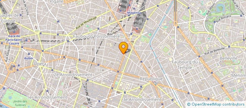 localisation de l'entreprise SOGESTHO 66 CHATEAU D'EAU  PARIS