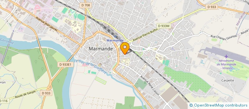 localisation de l'entreprise SOGESTIN  MARMANDE