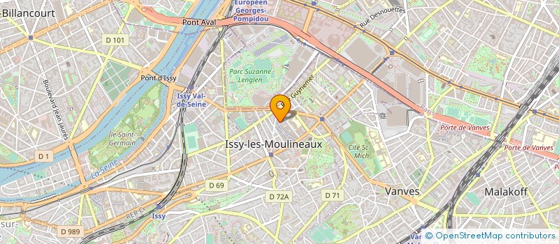 localisation de l'entreprise SOGESTOP L à ISSY-LES-MOULINEAUX