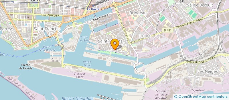 localisation de l'entreprise SOGET IMMOBILIER à LE HAVRE