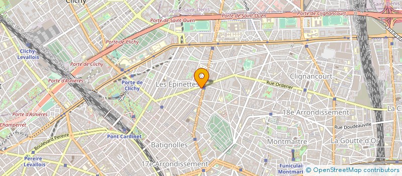 localisation de l'entreprise SOGETEK à PARIS