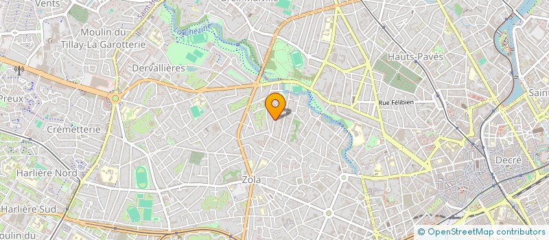 localisation de l'entreprise SOGETER à NANTES