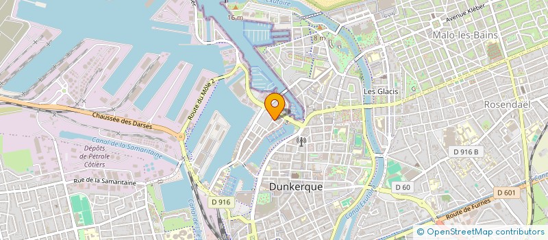 localisation de l'entreprise SOGETI FINANCEMENTS DE PROJETS  DUNKERQUE